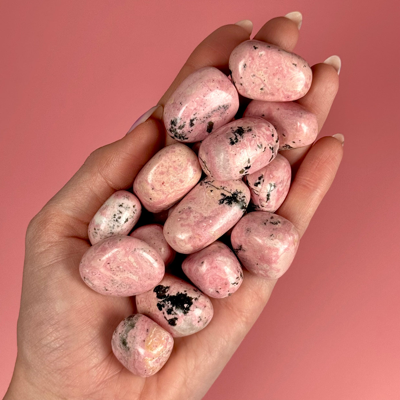 Rhodonite from Peru Tumble