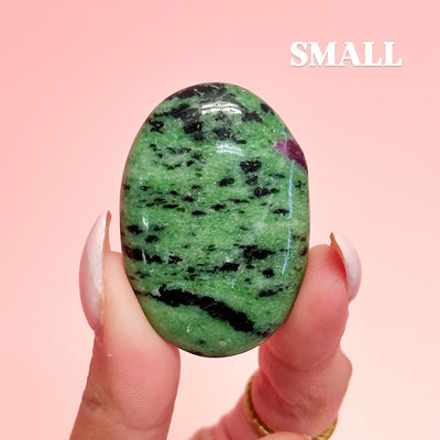 Ruby in Zoisite Palmstone