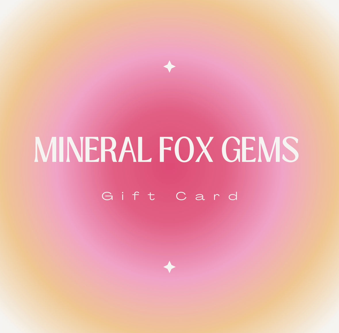 Mineral Fox Gift Card