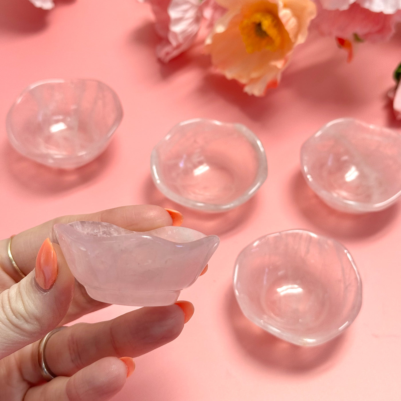 Rose Quartz Mini Bowl