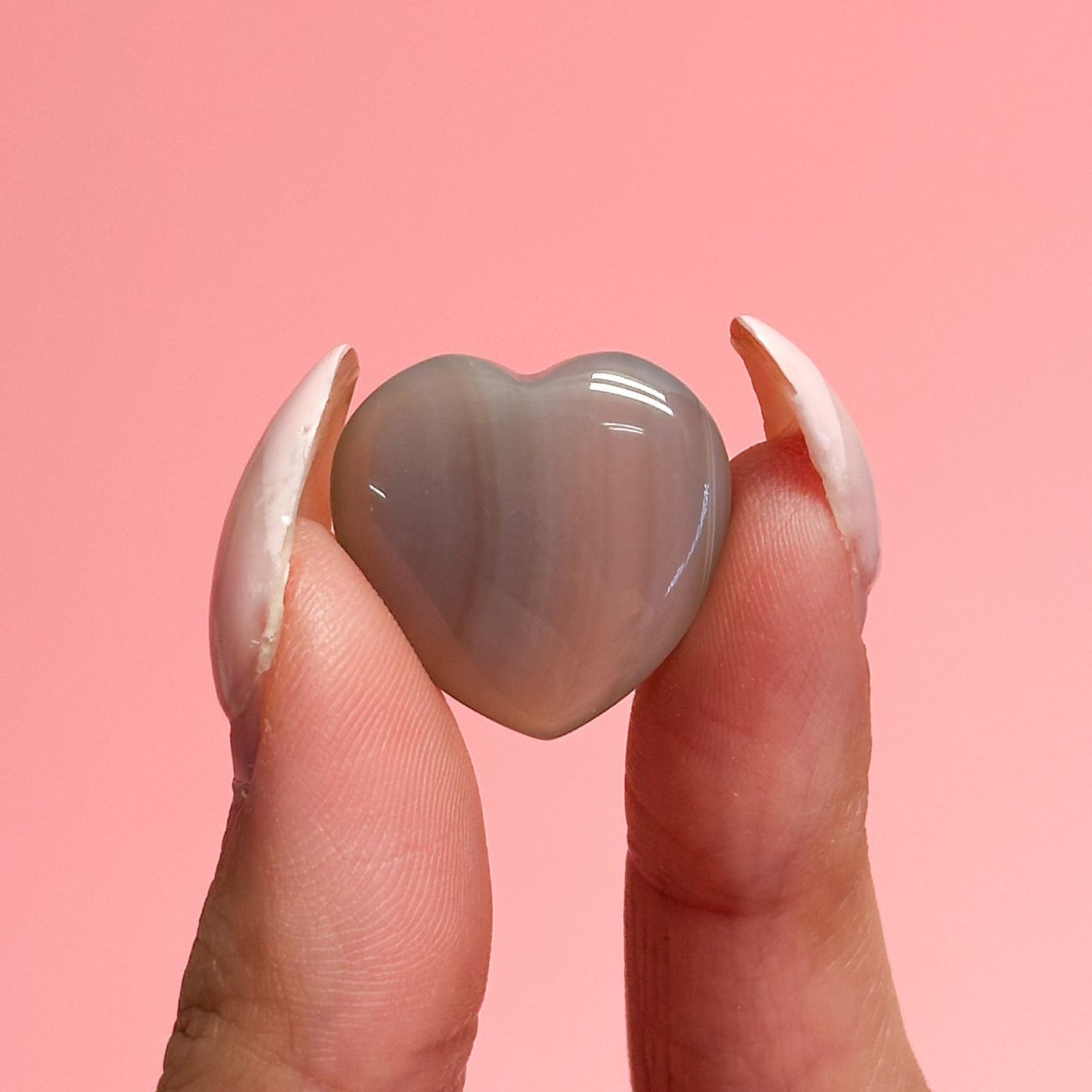 Agate Mini Heart