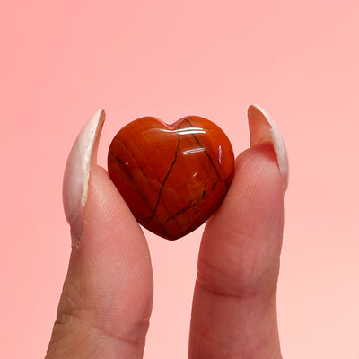 Red Jasper Mini Heart