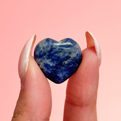 Sodalite Mini Heart