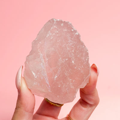 Raw Rose Quartz Chunk