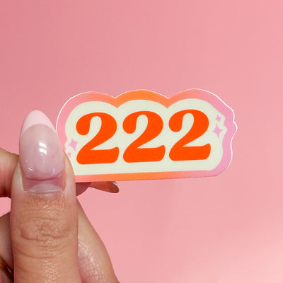 "222" Sticker