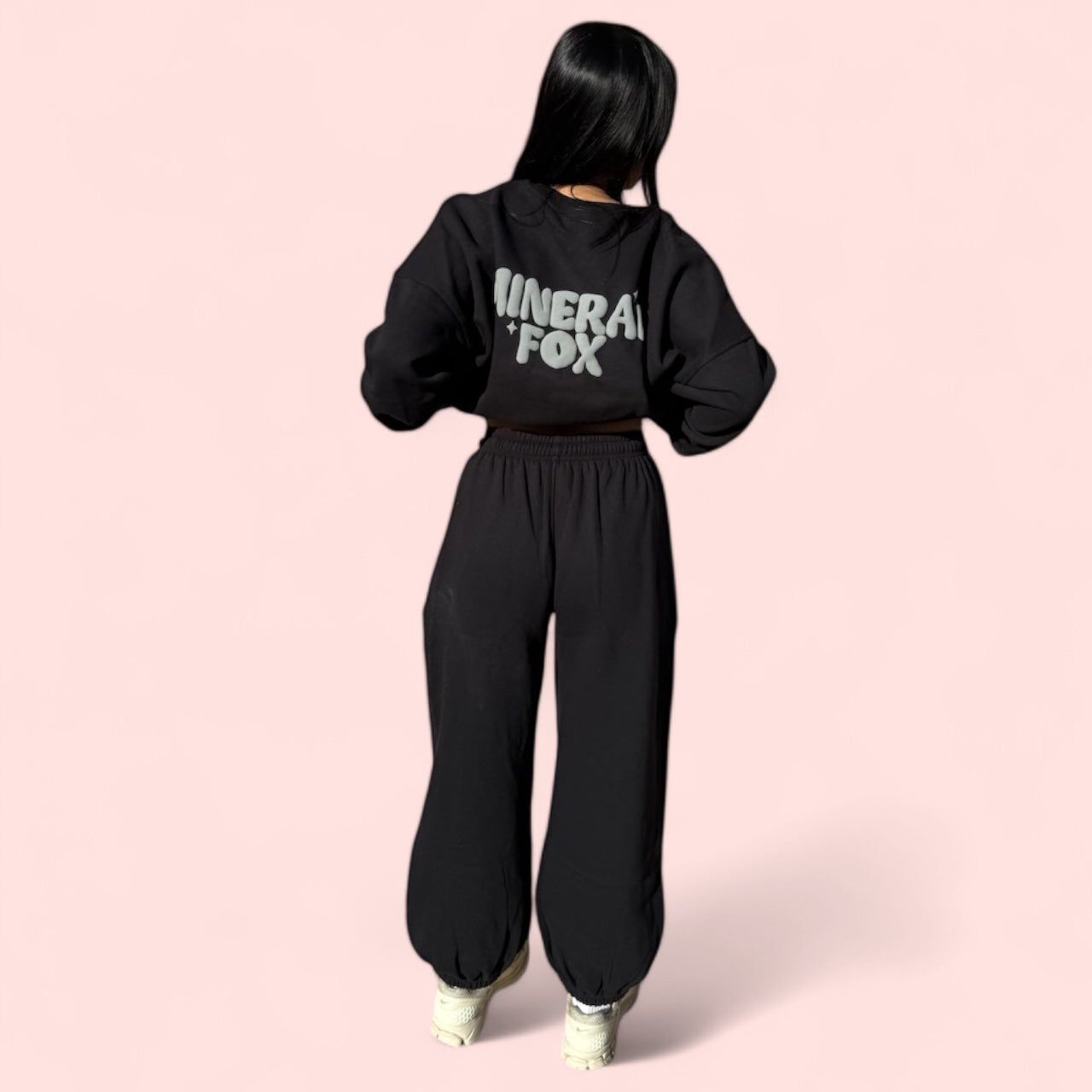 I Love Your Energy Sweatpants - Black/Gray