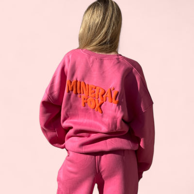 I Love Your Energy Sweatshirt - Pink/Orange