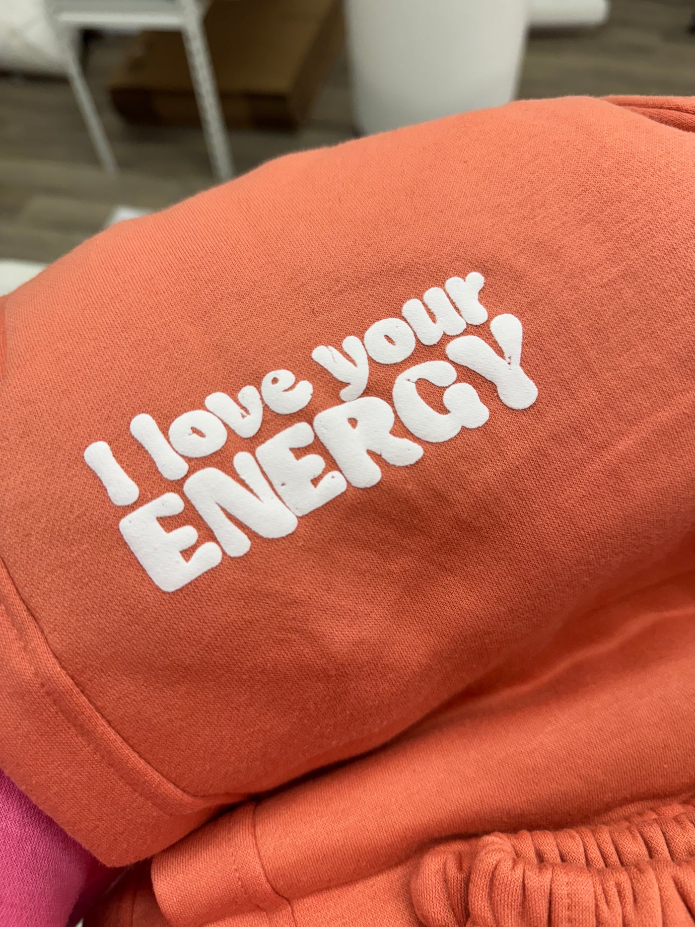 IMPERFECT I Love Your Energy Sweatpants - Orange