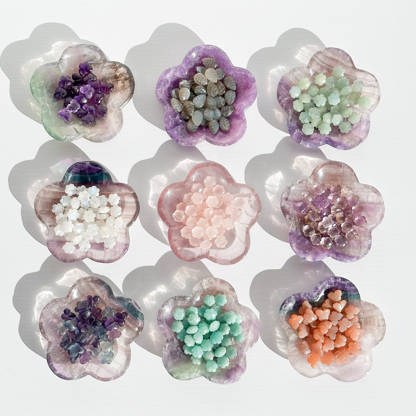 Fluorite Flower Bowl