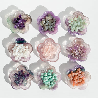 Fluorite Flower Bowl