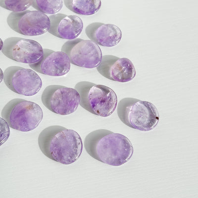 Amethyst Flat Stone