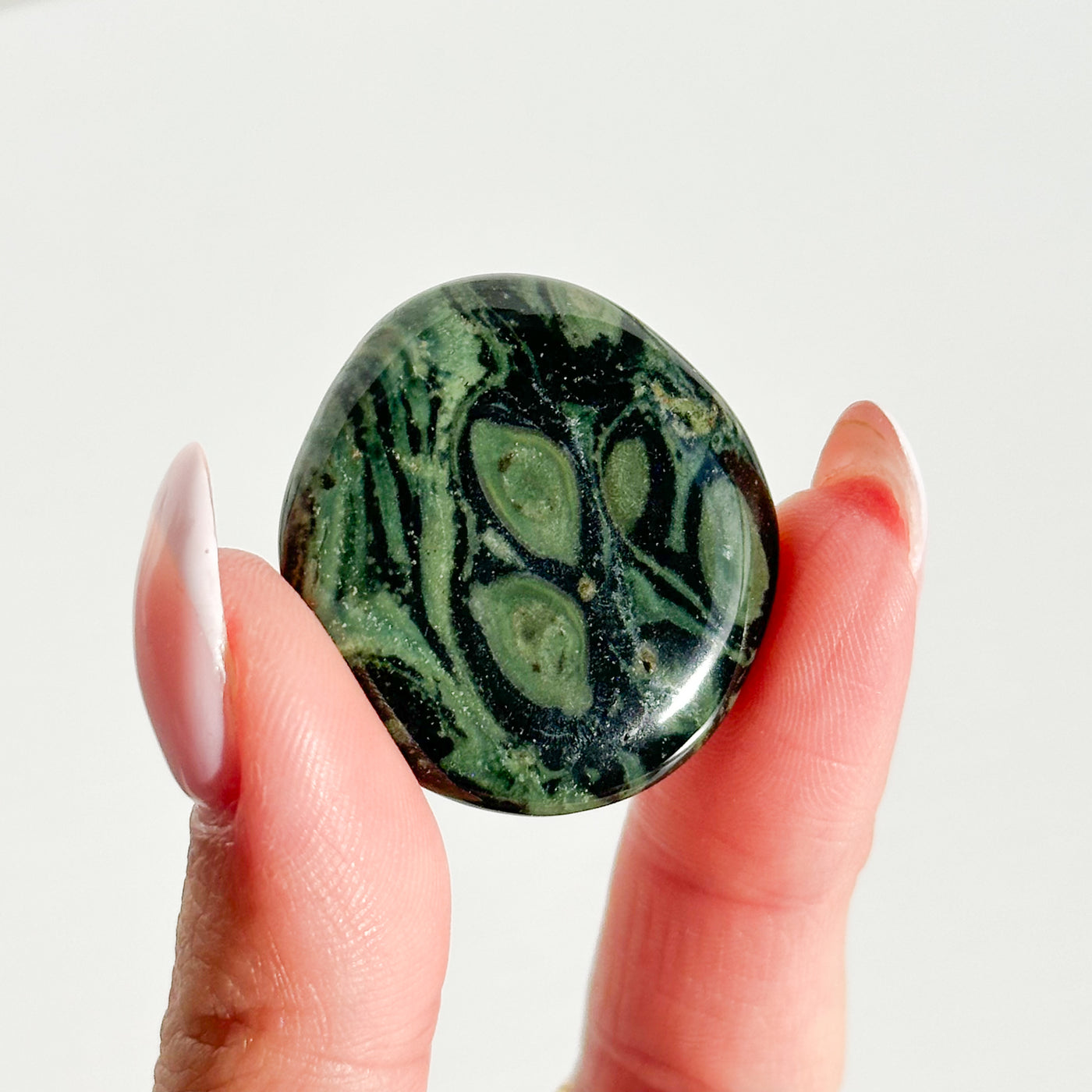 Kambaba Jasper Flat Stone - MINI