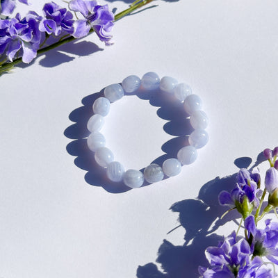 Blue Lace Agate Bracelet