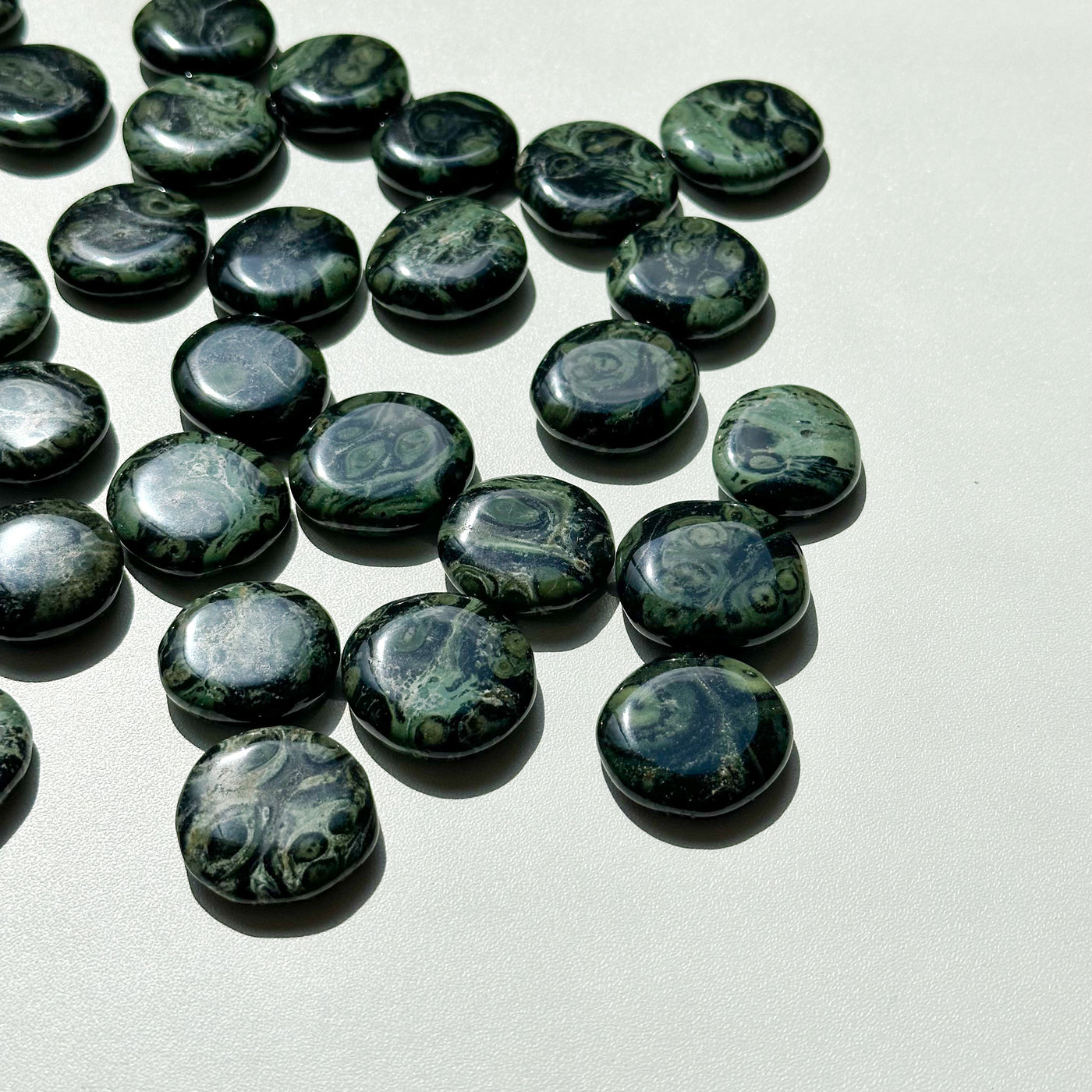 Kambaba Jasper Flat Stone - MINI