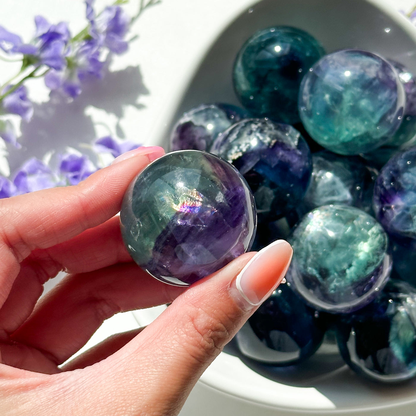 Fluorite Sphere