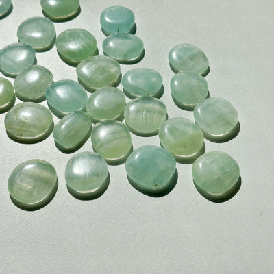 Pistachio Calcite Flat Stone - MINI