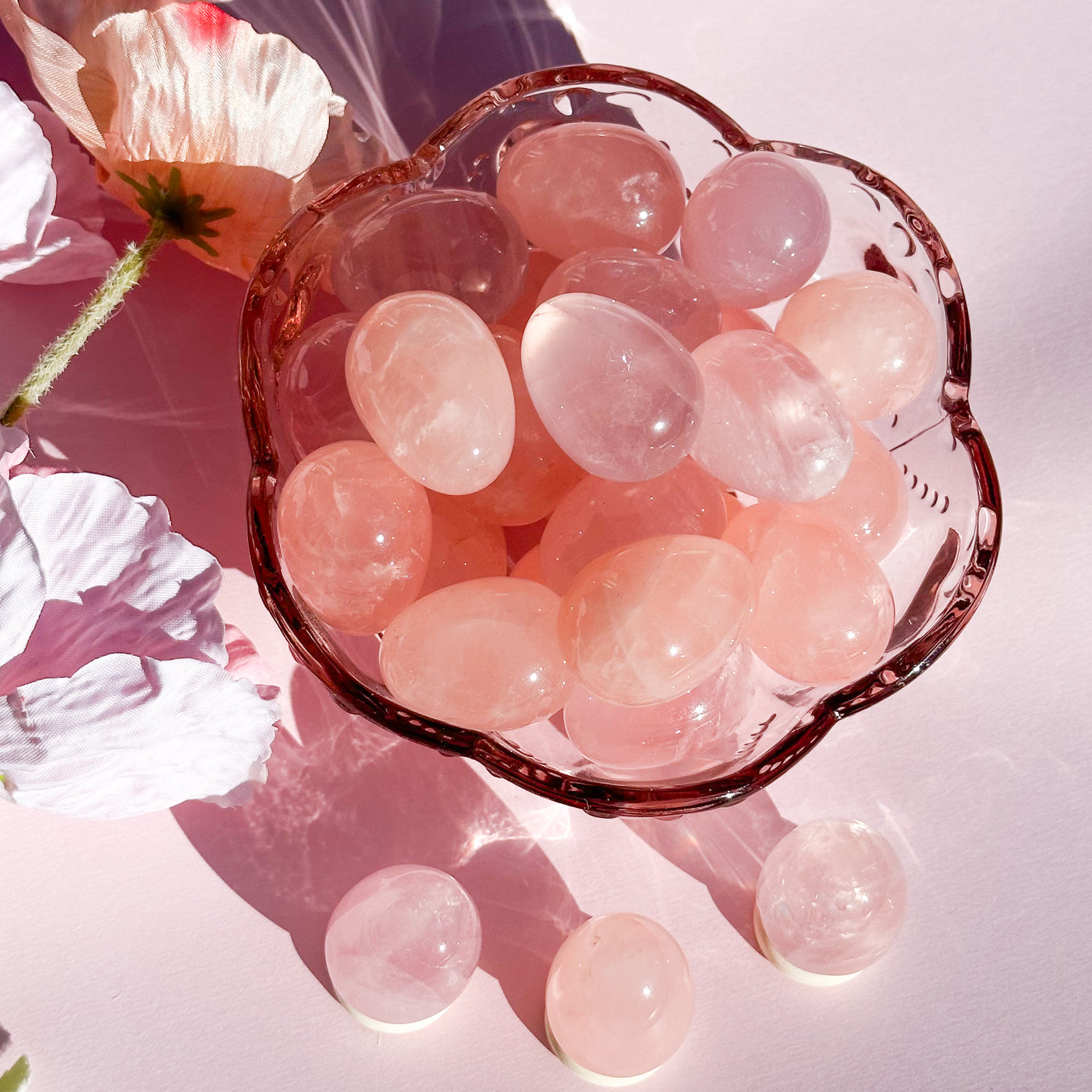 Rose Quartz Mini Egg