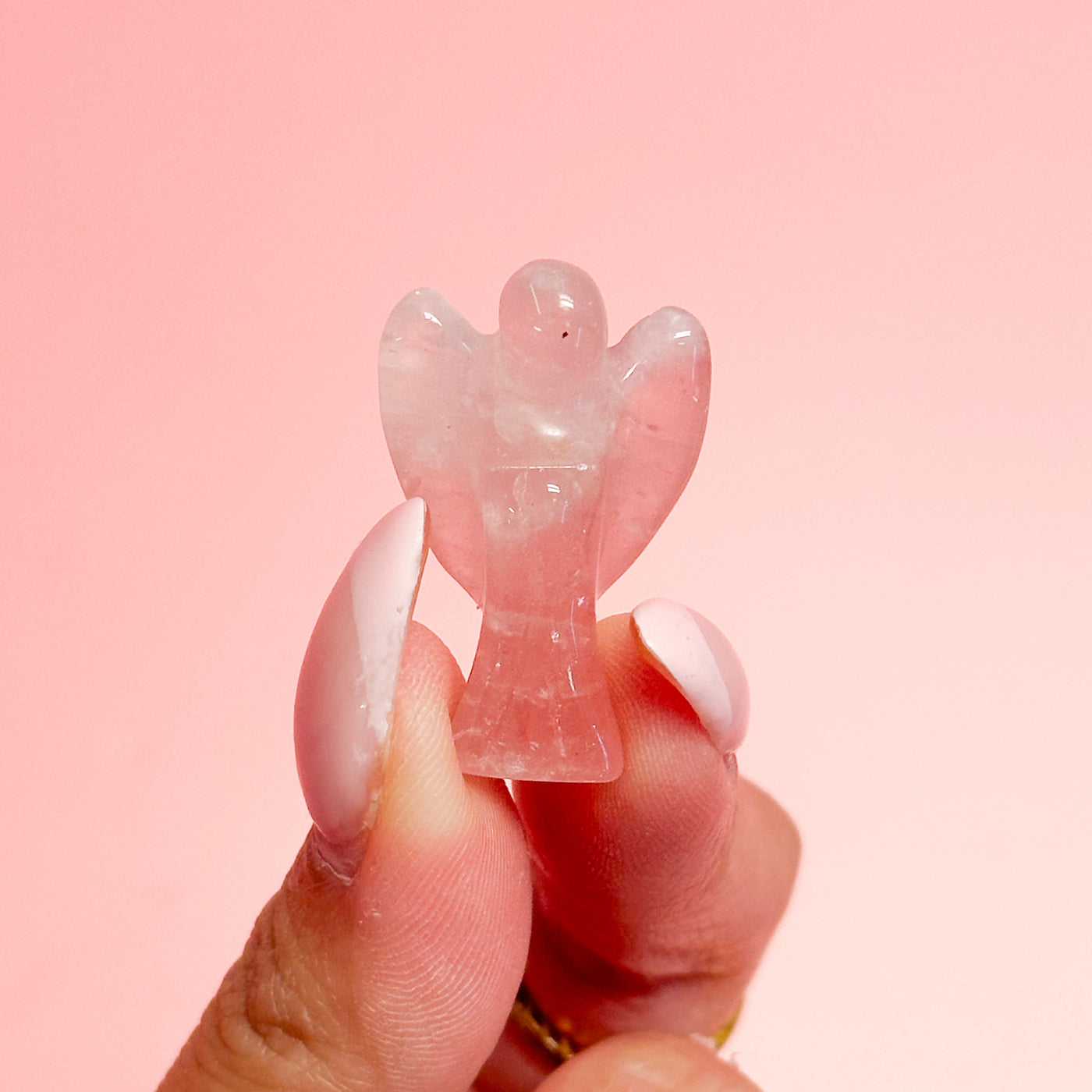 Rose Quartz Mini Angel