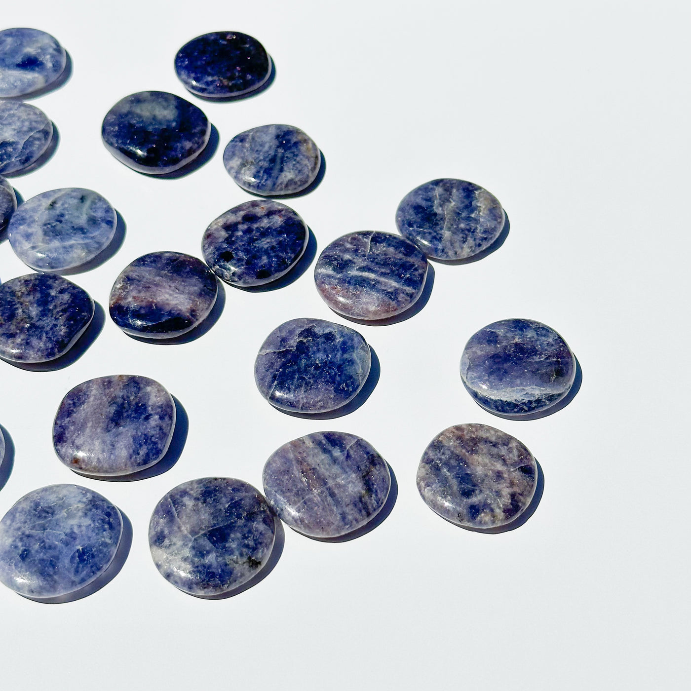 Iolite Flat Stone - MINI