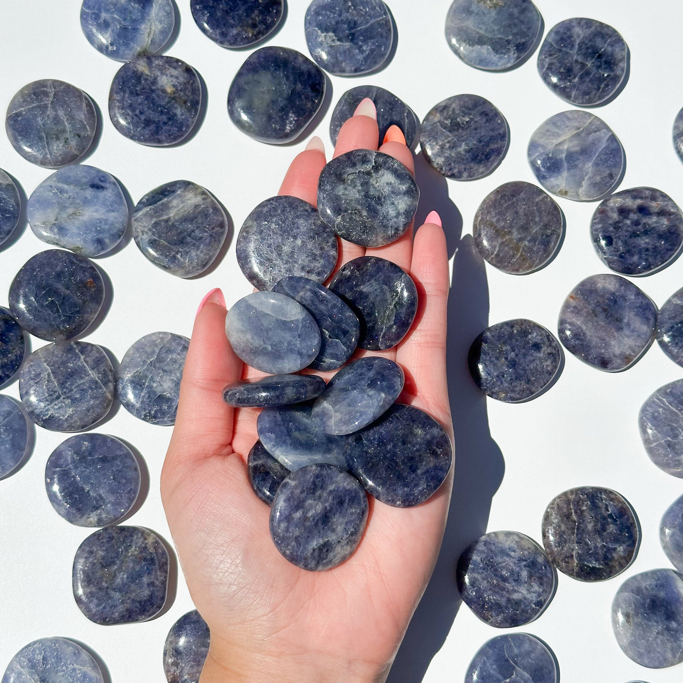 Iolite Flat Stone - MINI