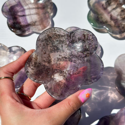 Fluorite Flower Bowl