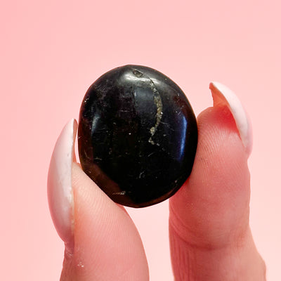 Shungite Mini Flat Tumble