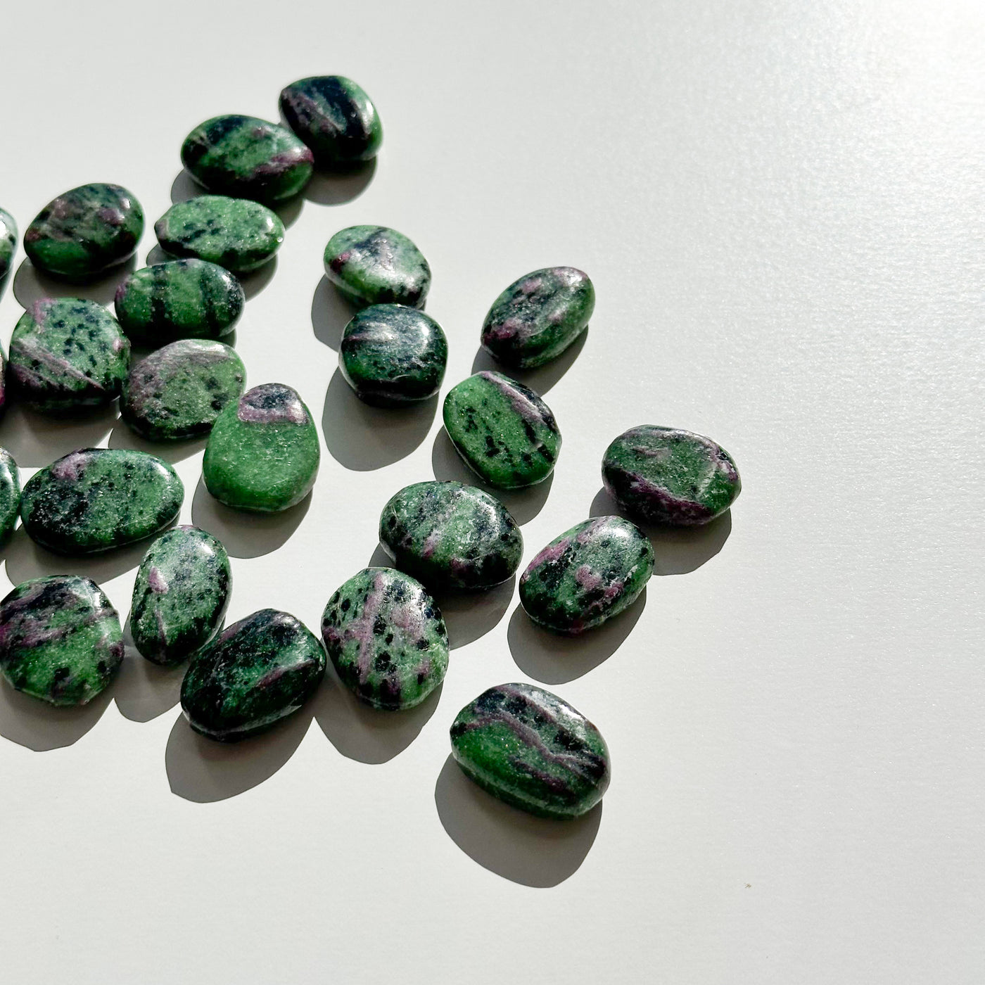 Ruby in Zoisite Mini Flat Stone