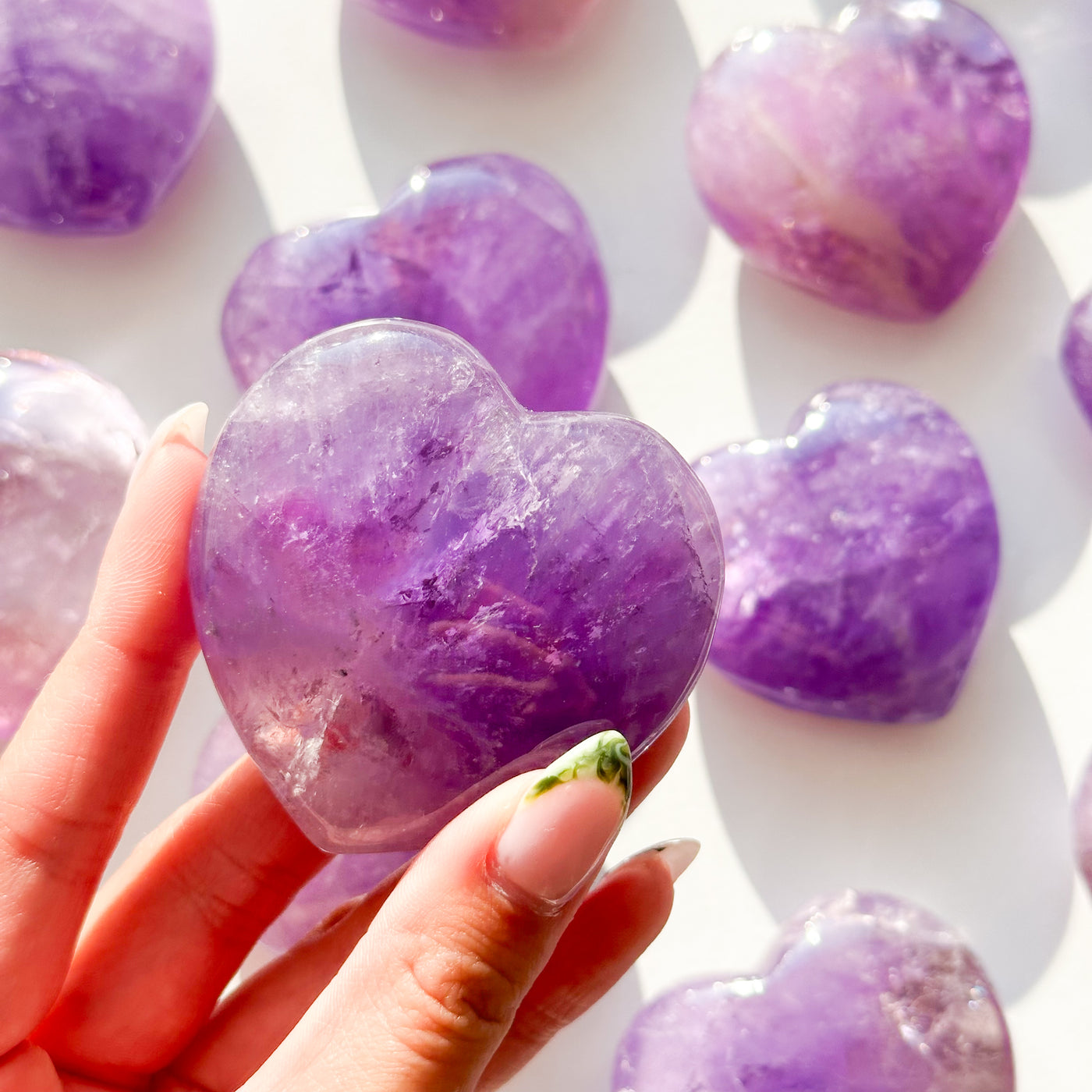 Amethyst Heart