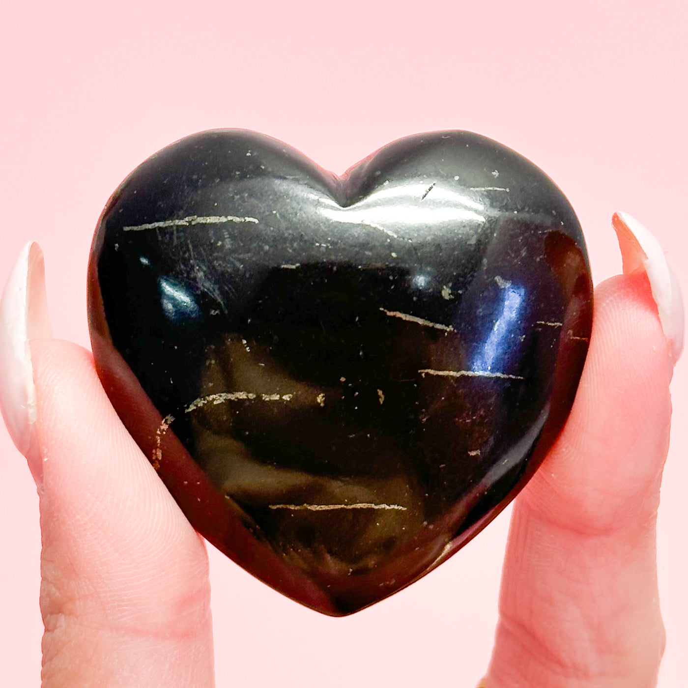 Shungite Heart