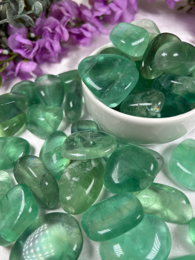 Green Fluorite Tumble