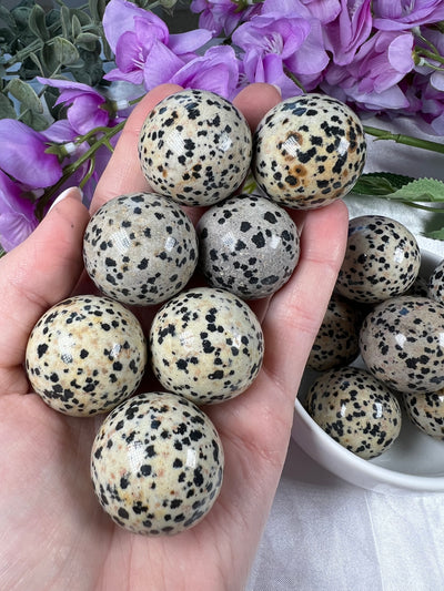 Dalmatian Jasper Sphere