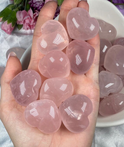 Rose Quartz Heart Small