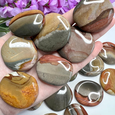 Polychrome Jasper Worry Stone