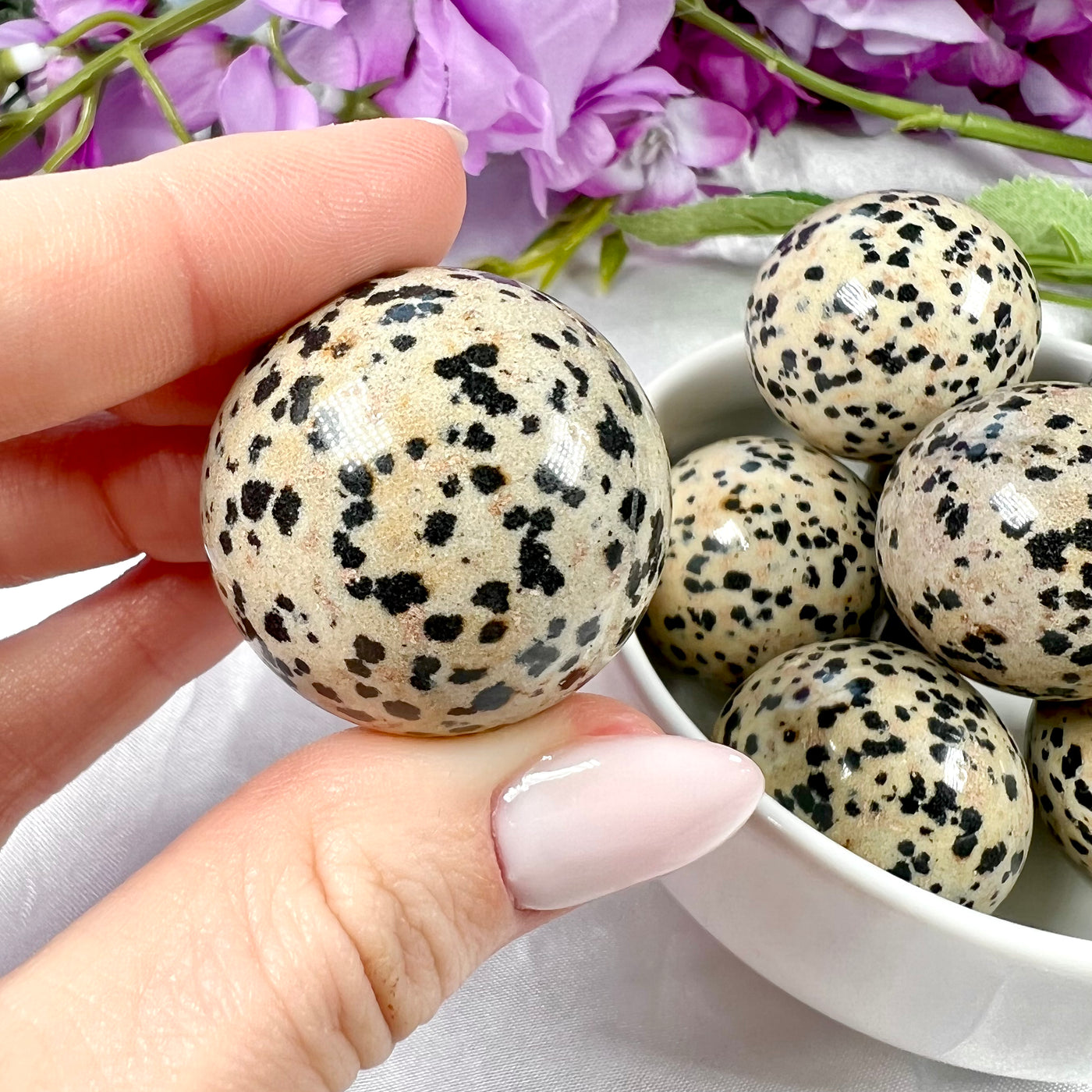 Dalmatian Jasper Sphere