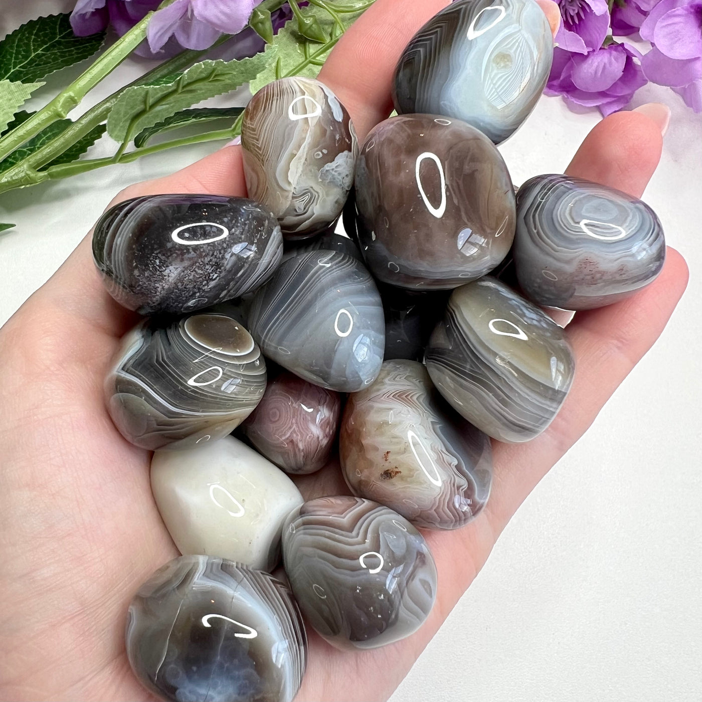 Botswana Agate Tumble